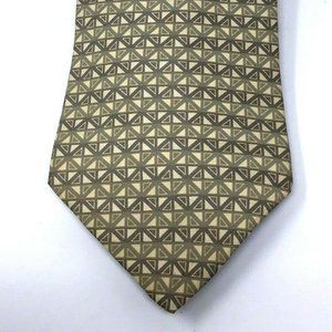WILKE RODRIGUEZ Neck Tie 100% Silk GEOMETRIC PATTE